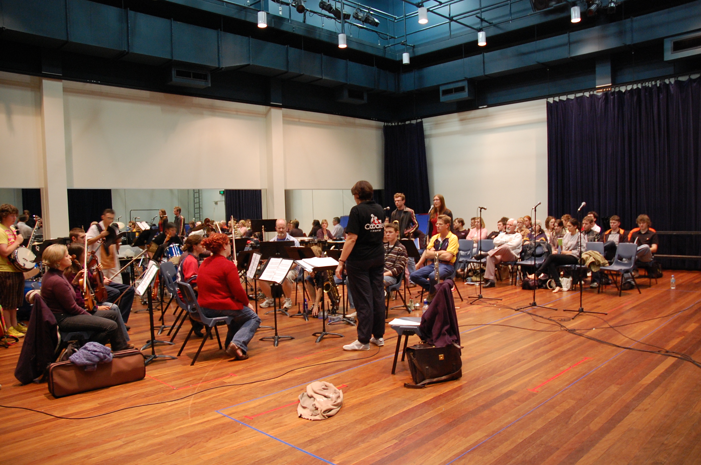 Cabaret company Sitzprobe